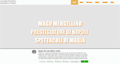 Desktop Screenshot of magomergellino.it