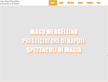 Tablet Screenshot of magomergellino.it